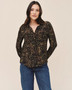 Bella Dahl Ditsy Camo Shirt