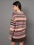 Reaghan Long Sleeve Vnk Sweater