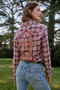 Isadora Western Plaid Shirt