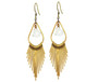 Metal Fringe Earrings