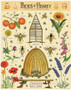 1000 pc puzzle by cavallini bees