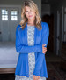 cotton cashmere mini duster claudia nicole