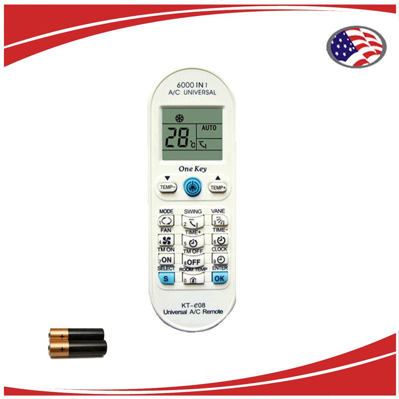 UNIVERSAL A/C REMOTE CONTROL  (CELSIUS DISPLAY ONLY)