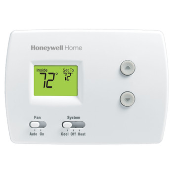 TH3110D1008 Honeywell Pro Non-Programmable, 1H/1C, Standard Display Thermostat