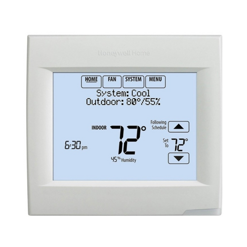 TH8320R1003 Honeywell VisionPRO 8000 with RedLINK Technology. Stages up to 3 Heat / 2 Cool