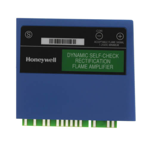 R7847A1033 Honeywell Flame Amplifier use w/7800 Series Relay Modules (FFRT 2.0 sec or 3.0 sec)