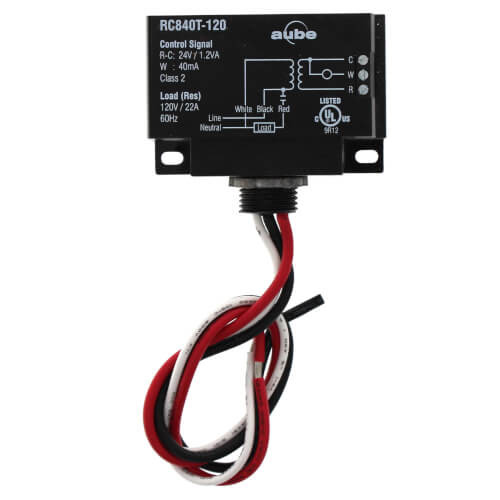 RC840T-120 Honeywell 120v Relay w/ Built In 24V Transformer