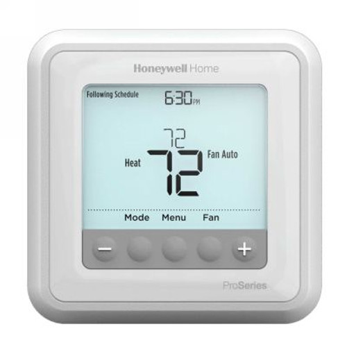 TH6320U2008 T6 Pro Programmable Thermostat with stages up to 3 Heat/2 Cool Heat Pumps or 2 Heat/2 Cool Conventional Systems
