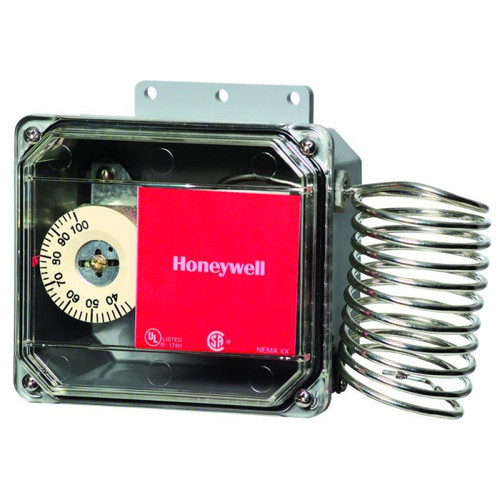 T631G1059 Honeywell Agricultural Temperature Controller, 35 to 100 F w/ 2 SPDT (120/240 Vac)