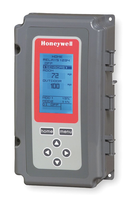 T775B2024 Honeywell Electronic Temp Controller w/ 2 Temp Inputs, 4 SPDT Relays, 1 Sensor, NEMA 4X Enclosure