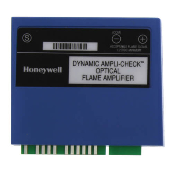 R7851B1000 Honeywell Ampli Check Optical Flame Amplifier for 7800 Series, White (FFRT 2 or 3 sec)