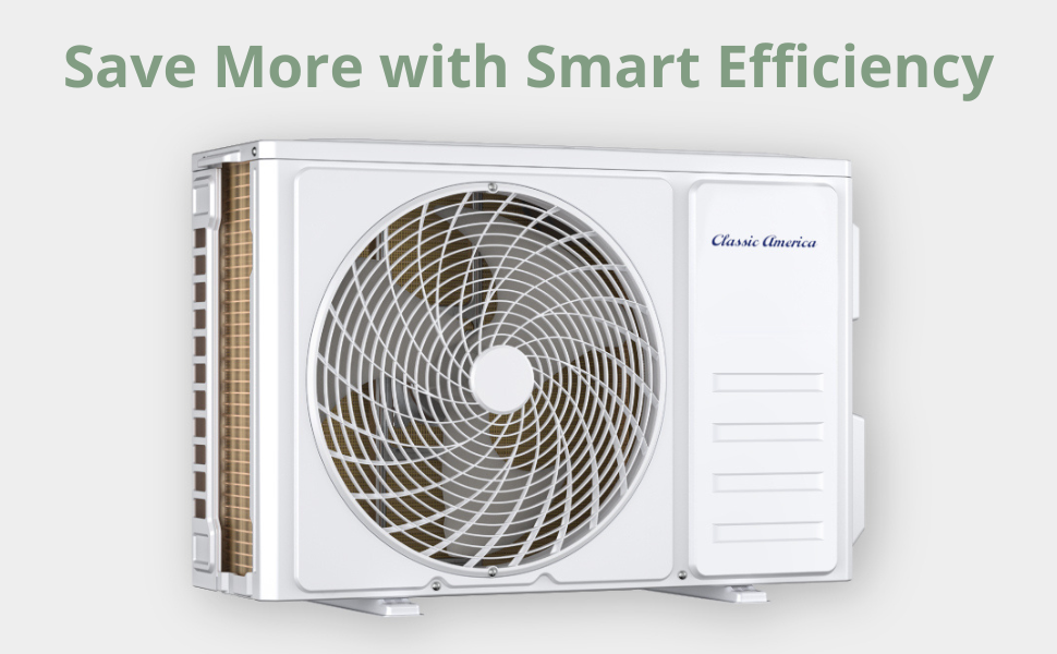 Outdoor unit with Smart Efficiency