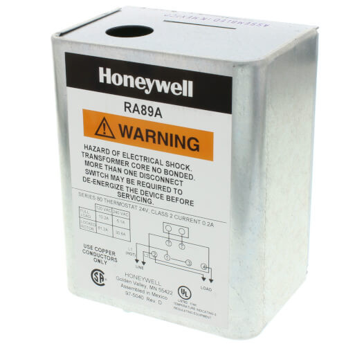 Honeywell RA89A1074 - Switching Relay w/Internal Transformer