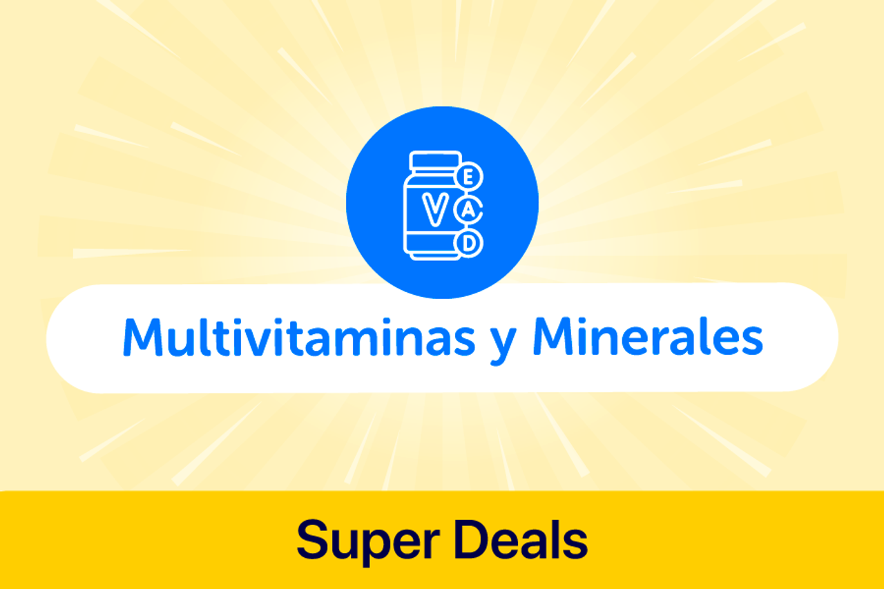 Multivitaminas y Minerales Super Deals