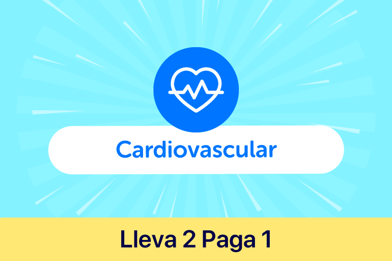 Cardiovascular Lleva 2 Paga 1