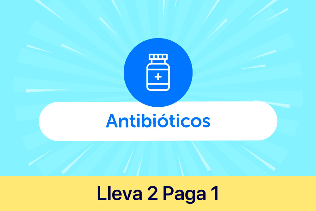 Antibióticos Lleva 2 Paga 1