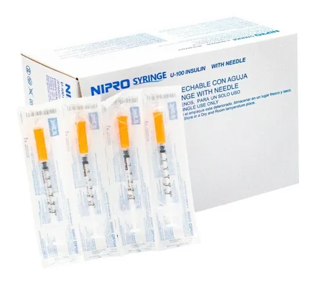 Nipro Syringe Jeringa Insulina 1ml 31gx516 X 1 Unidad 