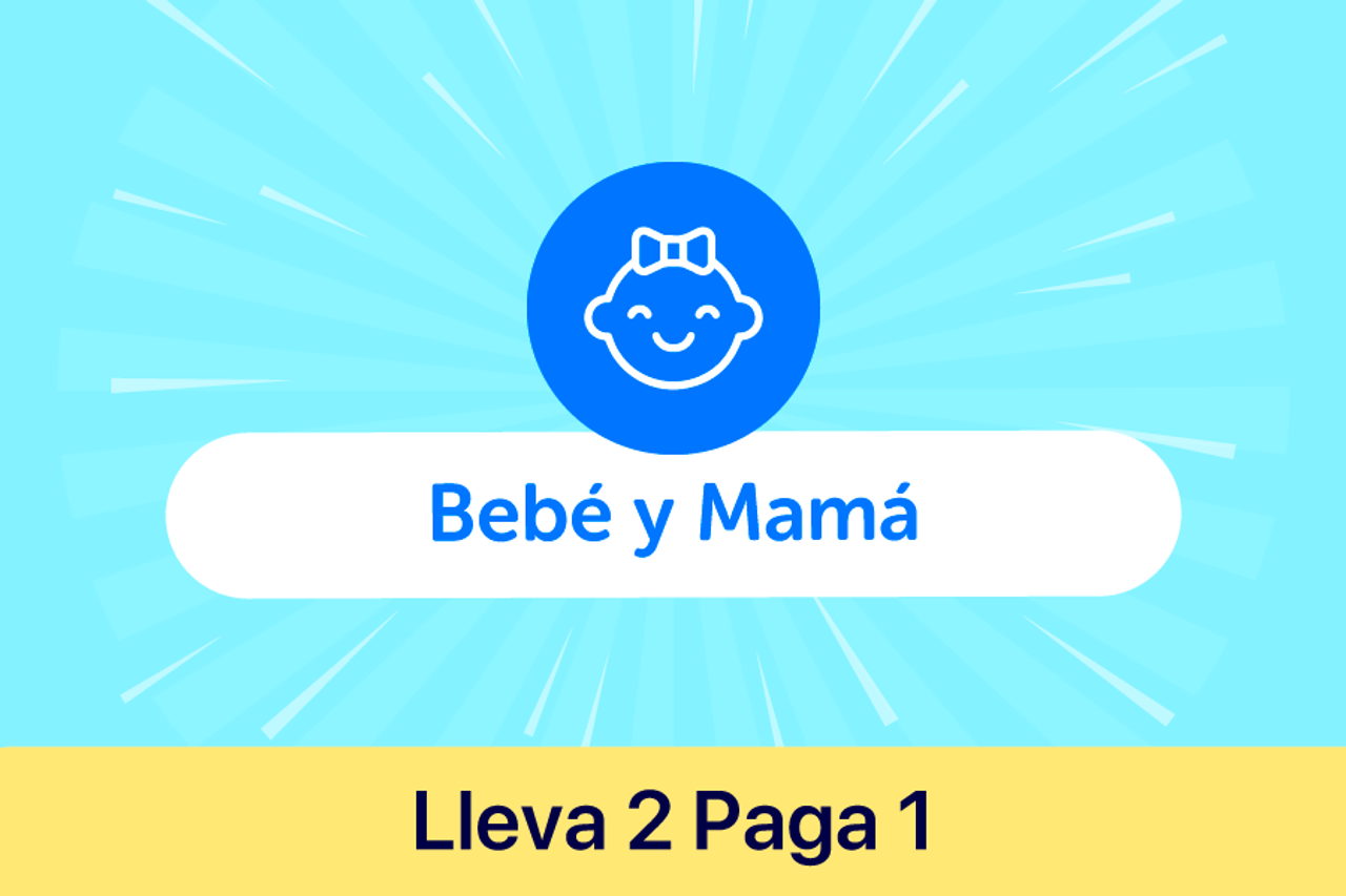 Bebé y Mamá Lleva 2 Paga 1