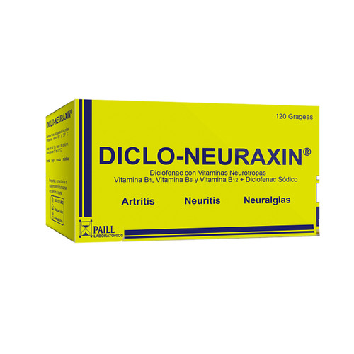 Diclo-Neuraxin x 12 Grageas