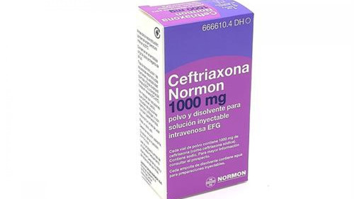 Ceftriaxona IV Normon 1GR