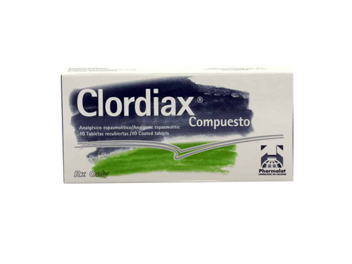 Clordiax Compuesto x 10 Tabletas