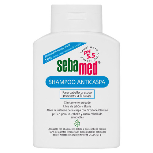 Sebamed Ph 5.5 Shampoo Anticaspa Frasco 200ML