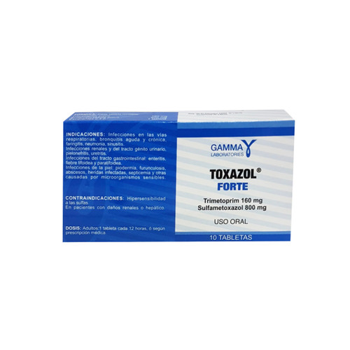 Toxazol Forte Blister x 10 Tabletas