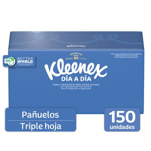 Kleenex Día a Día Caja x 150 Pañuelos