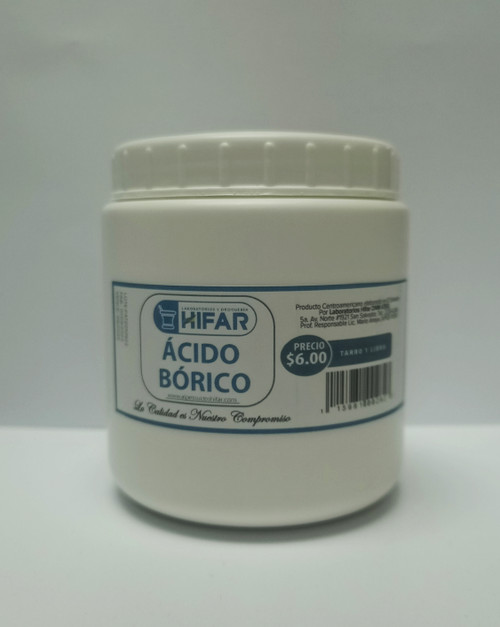Ácido Bórico Hifar Tarro 1 LB