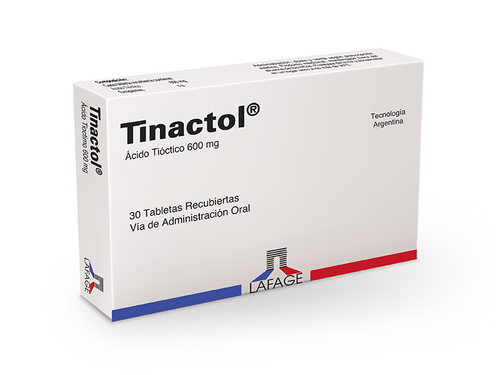 Tinactol 600MG Caja x 30 Tabletas