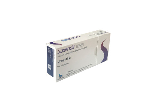 Saxenda 6MG/ML Solución Inyectable Caja x 3 Plumas