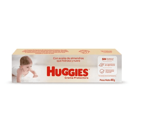 Huggies Crema Protectora Con Aceite de Almendras 80GR