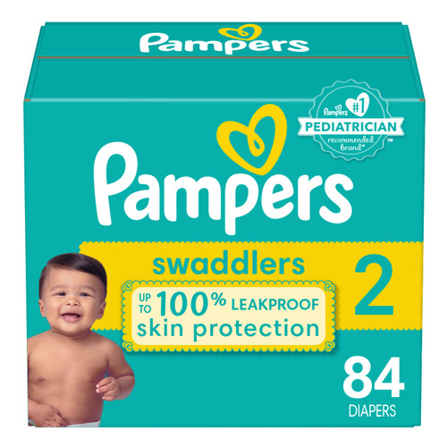 Pampers Swaddlers S2 Caja x 84 Diapers