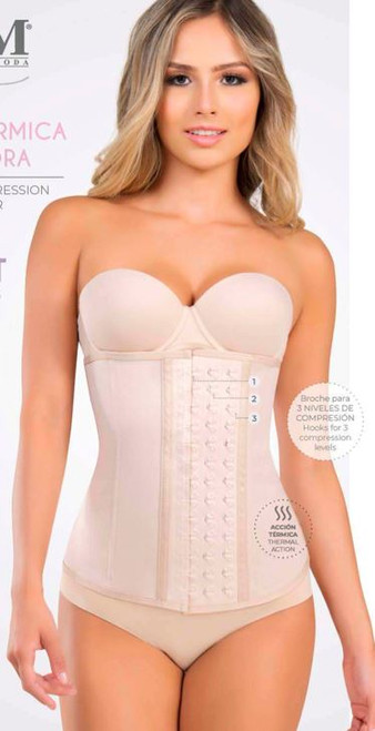 Faja Cinturilla De Mujer Tipo Corset Con Broches