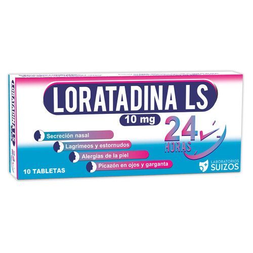 LORATADINA LS 10MG X 1 TABLETA