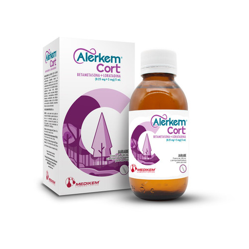 ALERKEM CORT JARABE FRASCO X 120ML