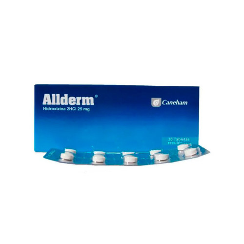 Allderm 25MG x 30 Tabletas SN