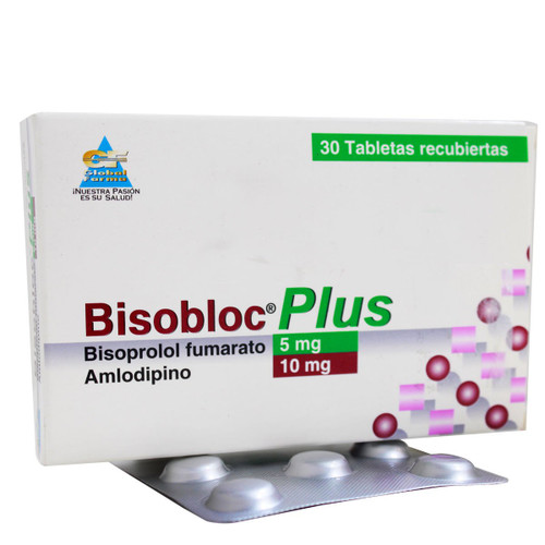 Bisobloc Plus 5MG/10MG Caja x 30 Tabletas Recubiertas SN