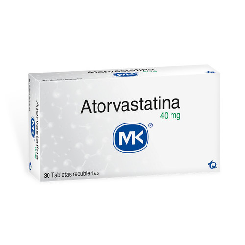 ATORVASTATINA MK 40MG X 30 TABLETAS