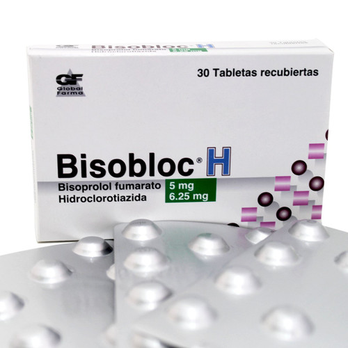 Bisobloc H 5MG/6.25MMG x 30 Tabletas SN