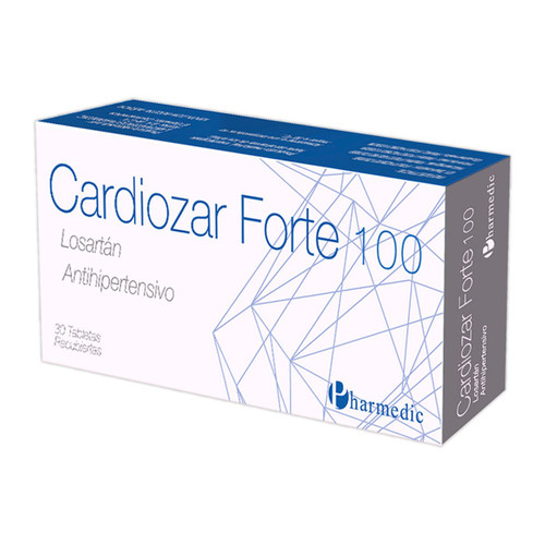 Cardiozar Forte 100MG x 30 Tabletas SN