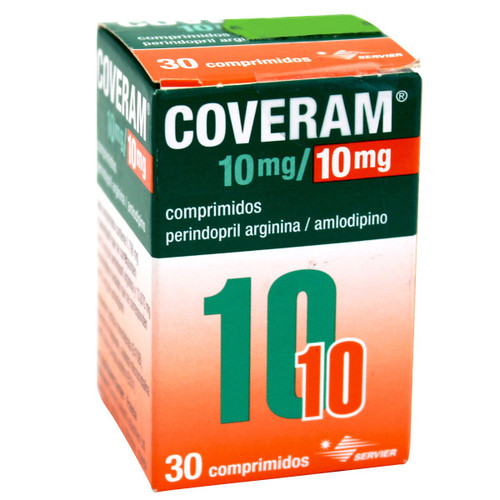 Coveram 10MG/10MG x 30 Comprimidos SN