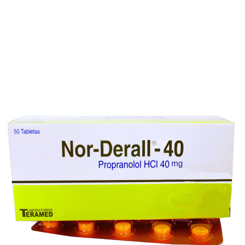 Nor-Derall 40MG x 50 Tabletas SN