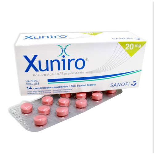 Xuniro 20MG x 14 Tabletas SN