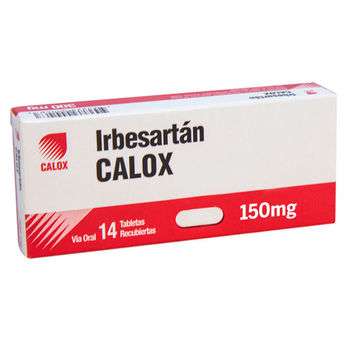 Irbesartan Calox 150MG x 14 Tabletas SN