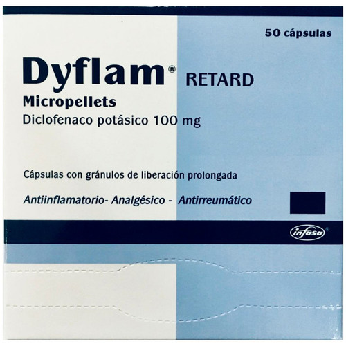 DYFLAM 100MG X 1 CAPSULA