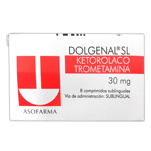 Dolgenal 30MG x 8 Comprimidos Sublinguales SN