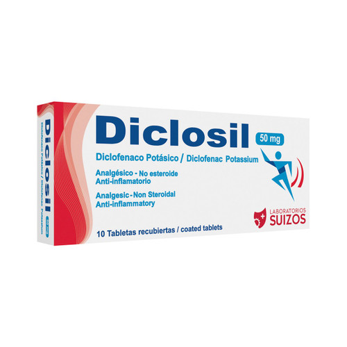 DICLOSIL POTASICO 50MG X 10 TABLETAS (Diclofenaco)