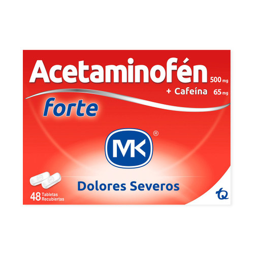 ACETAMINOFEN FORTE MK X 1 TABLETA