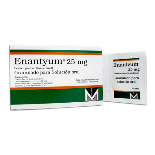 Enantyum 25MG x 10 Sobres Granulados SN